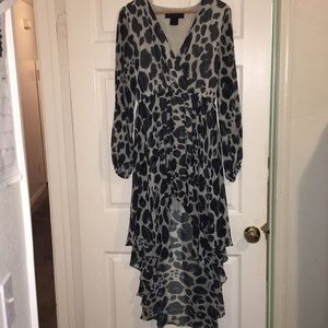 Cheetah print dress